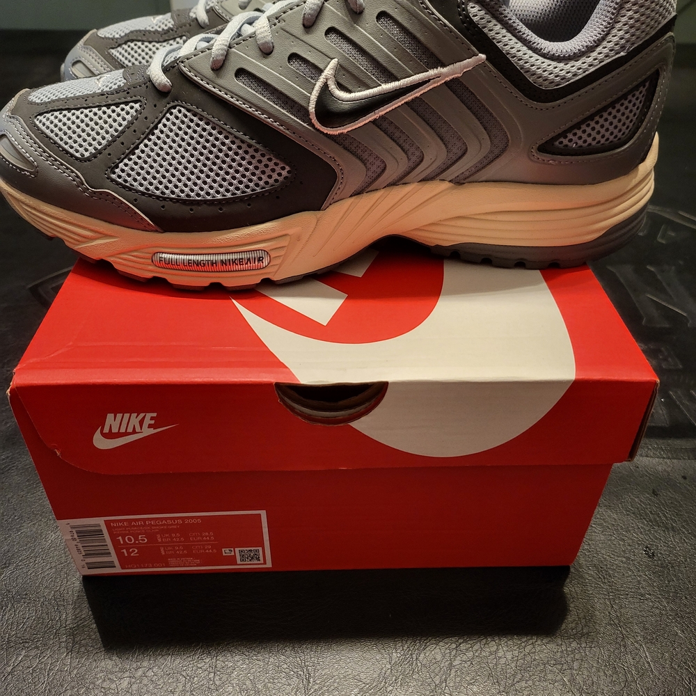 NIKE AIR PEGAGUS 2005: LIGHT PUMICE/DK SMOKE GREY
